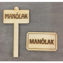 manólak táblák