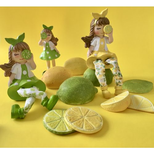 citrom baba lógólábú zöld/sárga