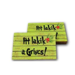grincs fa tábla