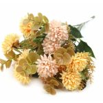 krizantém csokor antik