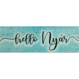 fa tábla helló nyár