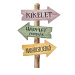 tavaszi irányjelző tábla